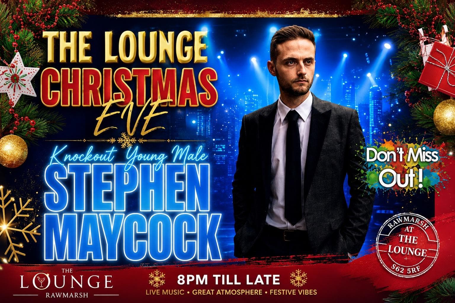 Christmas Eve 2026 at The Lounge