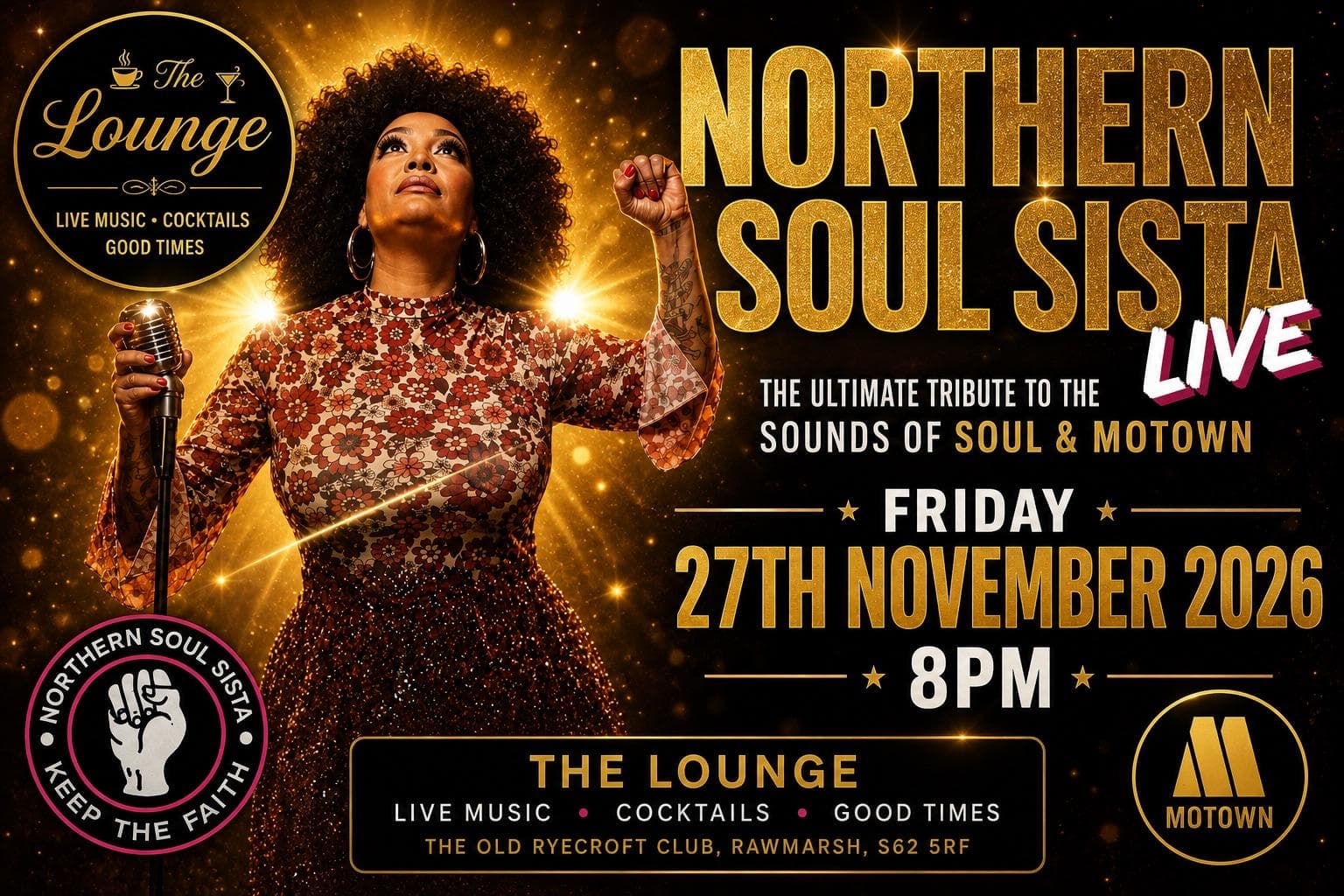 Northern Soul Sista at The Lounge