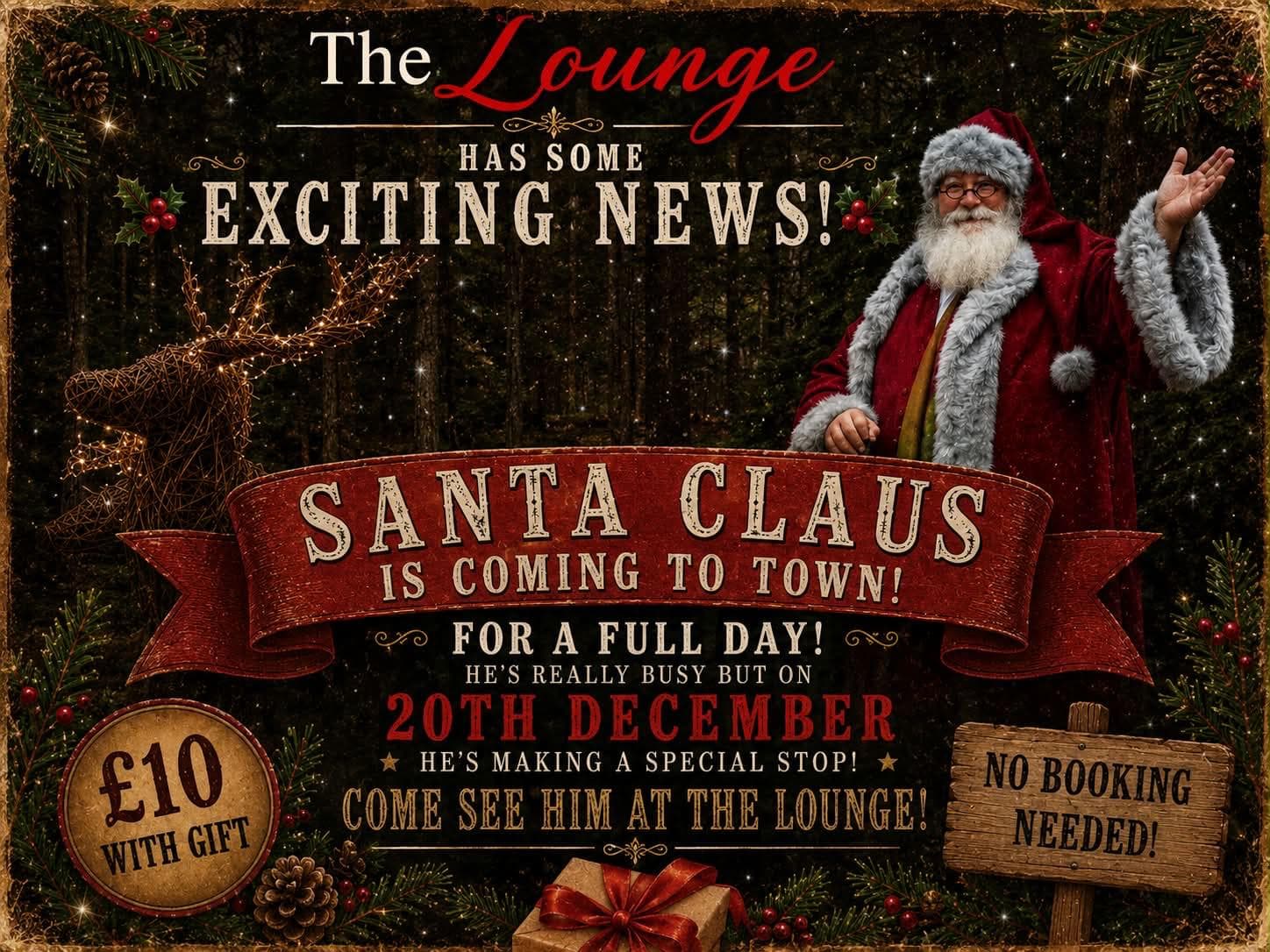 Santa Claus at The Lounge